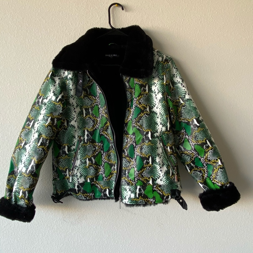 Snake Print Jacket